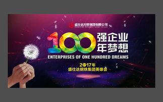 鋼鐵之韻，年會華章——悅木廣告設計鋼鐵集團企業年會背景墻設計稿2